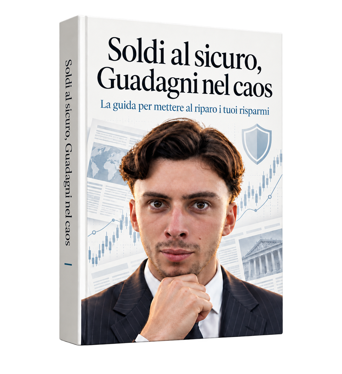 Copertina della guida Soldi al sicuro, guadagni nel caos di Nick Parodi